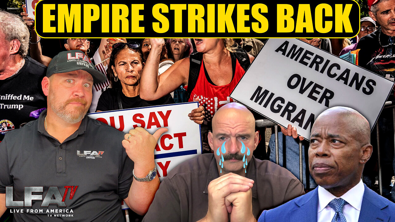 NYC EMPIRE STRIKES BACK! | LIVE FROM AMERICA 9.22.23 11am