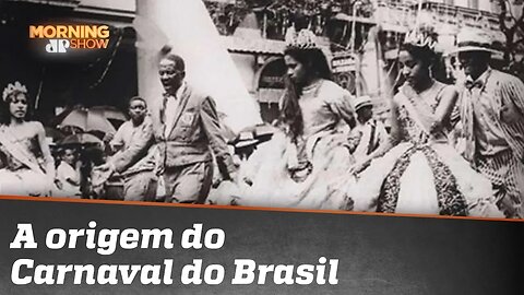 Vini recebe “Pai Villa” e dá aula de história sobre o Carnaval