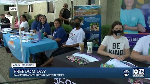 Salvation Army hosts event for Juneteenth