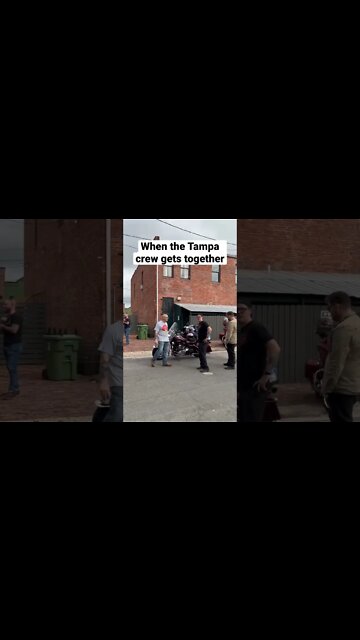 The Tampa motorcycle crew extended edition.