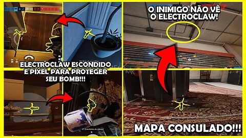 DICAS DE CHOQUE DO KAID E PIXEL NO MAPA CONSULADO !!! Melhores momentos! - Rainbow Six Siege