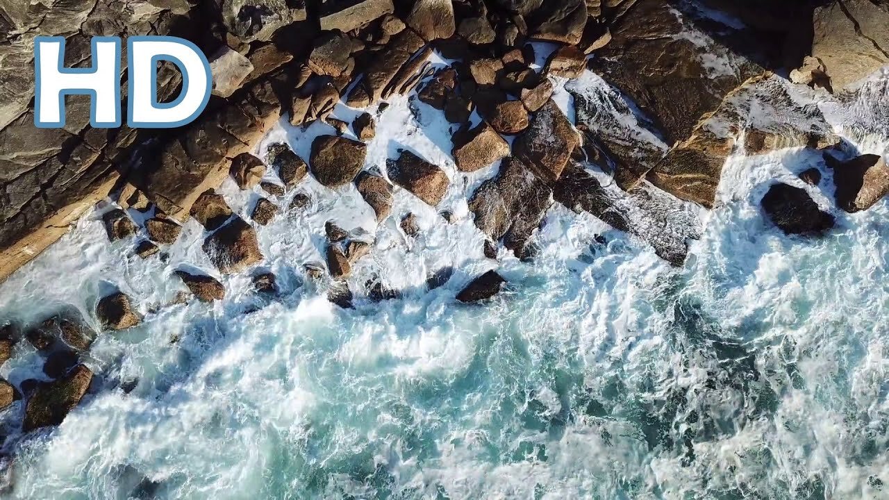 Ocean Stock Footage No Copyright Video Drone Aerial View Creative Commons