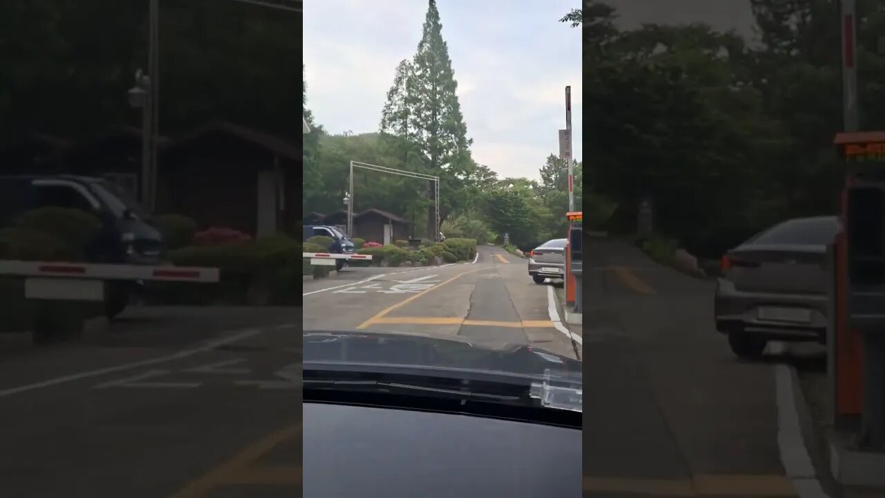 희리산 자연휴양림 가는길