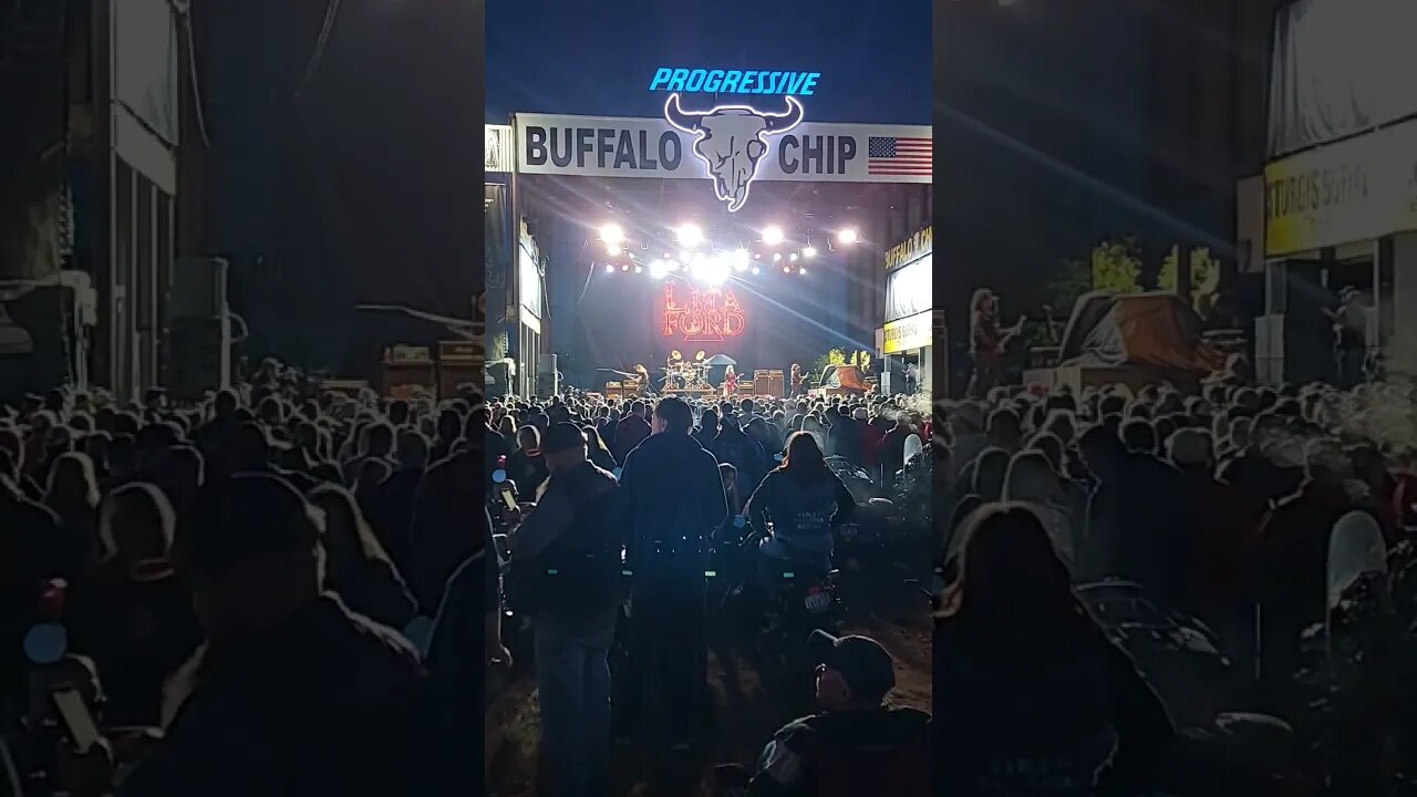 Lita Ford at Sturgis Buffalo Chip