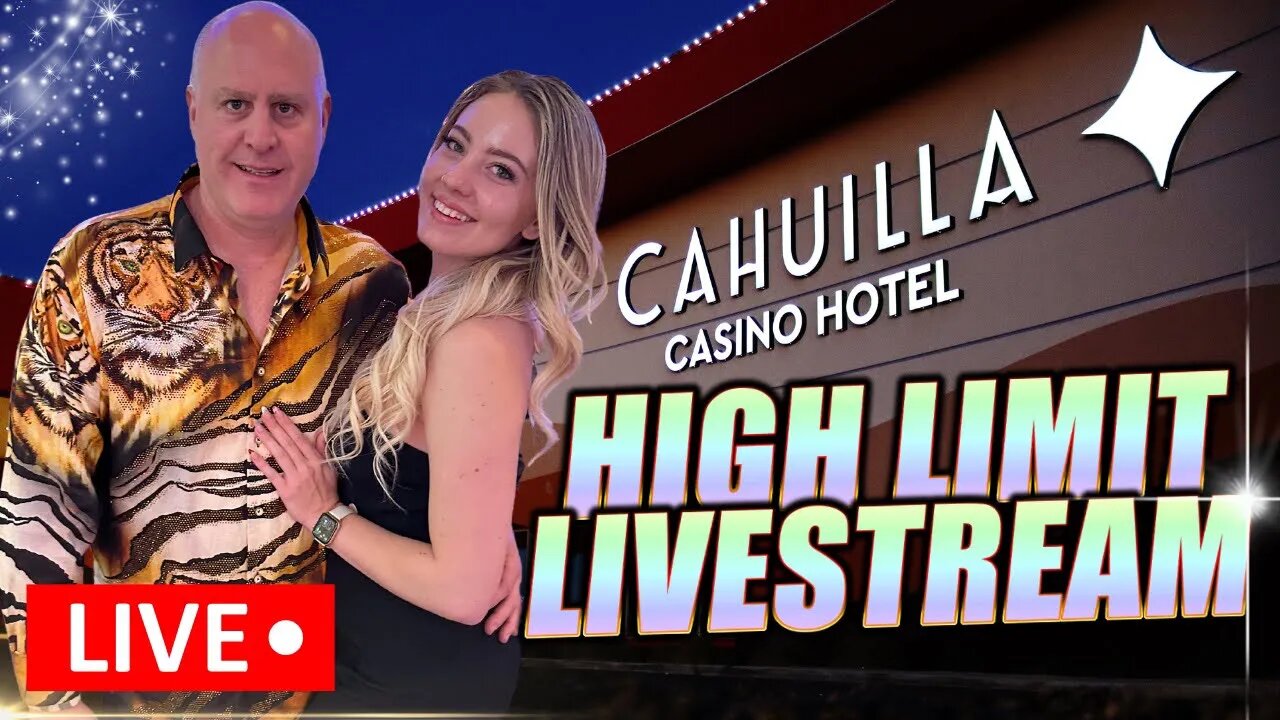 HIGH LIMIT SLOT JACKPOTS WITH THE RAJA LIVE AT CAHUILLA CASINO!