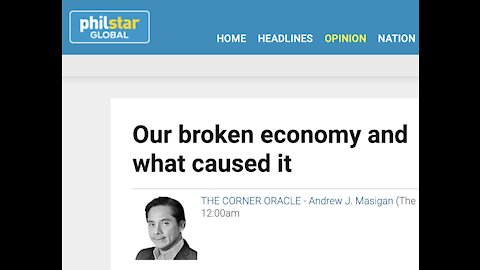 Our broken economy and what caused it | Philstar.com