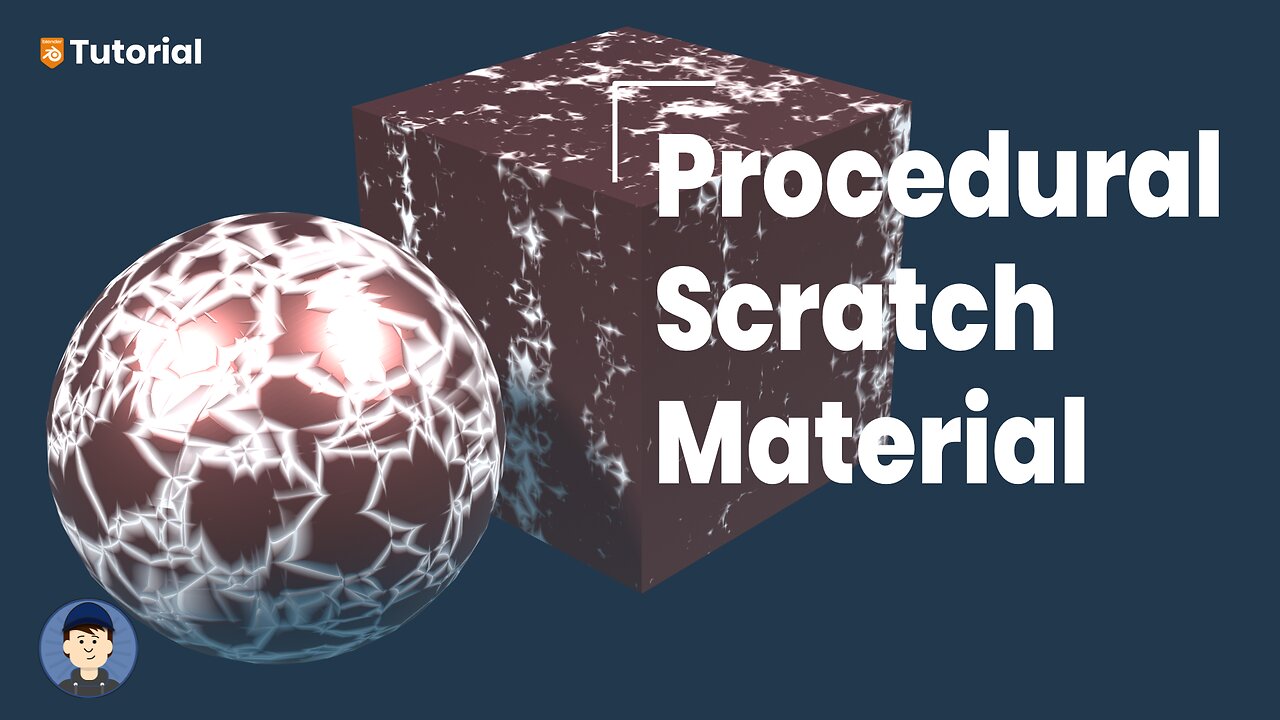 How to make procedural scratches in Blender