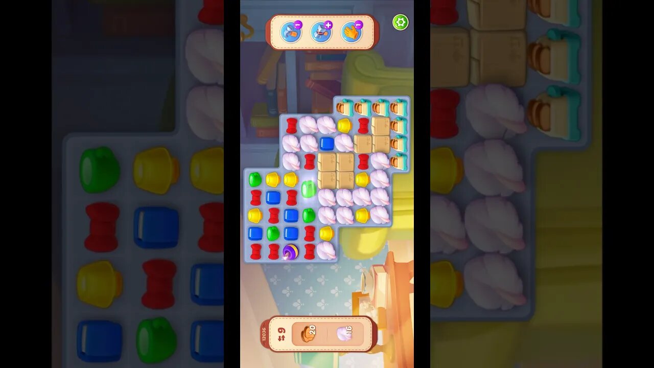 Shorts Playrix Homescapes Gameplay Walkthrough Level 12036