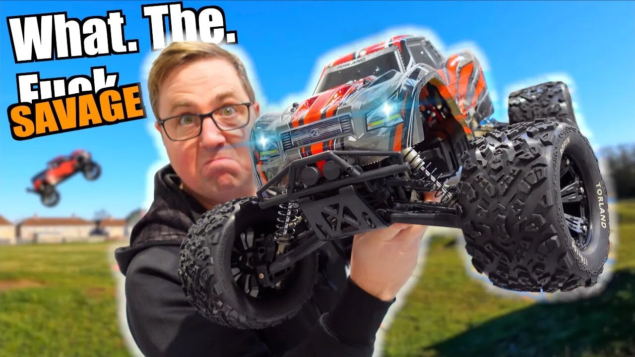 I Broke This Giant Chinese RC Car in 5 mins! It's Savage!