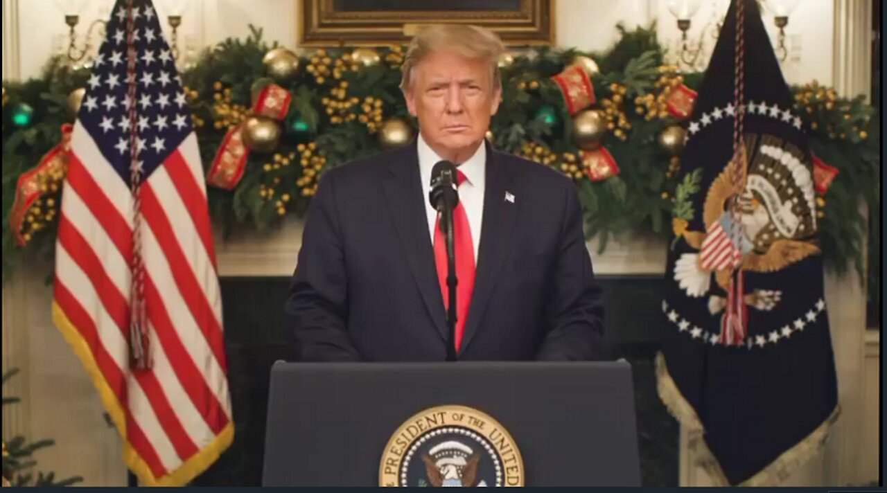 President Trump Lays It On The Line Before Jan 6.