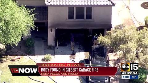 Body found in Gilbert garage fire