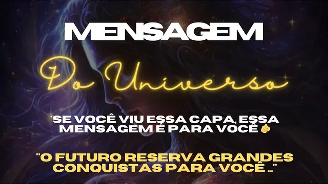 MENSAGEM DO UNIVERSO | O futuro reserva grandes conquistas para você #leidaatração #espiritualidade