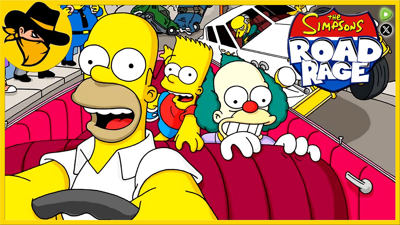 🔴LIVE | LET'S PLAY! | THE SIMPSONS: ROAD RAGE🤬