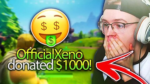 🤑 $100 CRAZY DONATION Fortnite Battle Royale DONATION HIGHLIGHTS