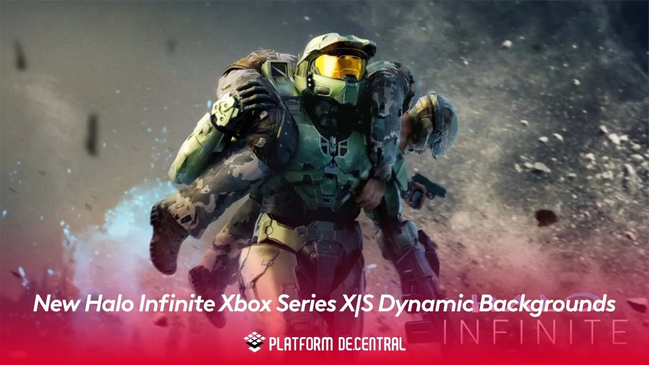 New Halo Infinite Xbox Series X|S Dynamic Backgrounds