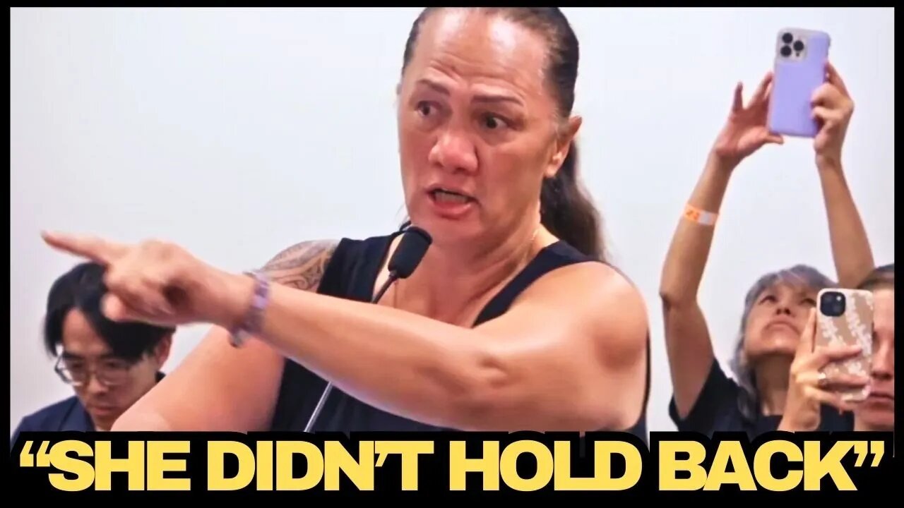 Hawaii Resident Went Off On Joe Biden And City Officials For FOCUSING ON MONEY Instead Of Survivors