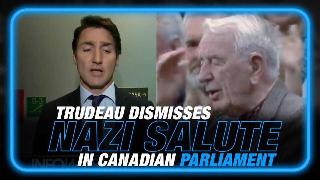 VIDEO: Trudeau Dismisses Nazi Salute in Parliament, Condemns 'Russian Propaganda'