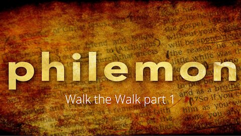 Philemon - Walk the Walk part 1