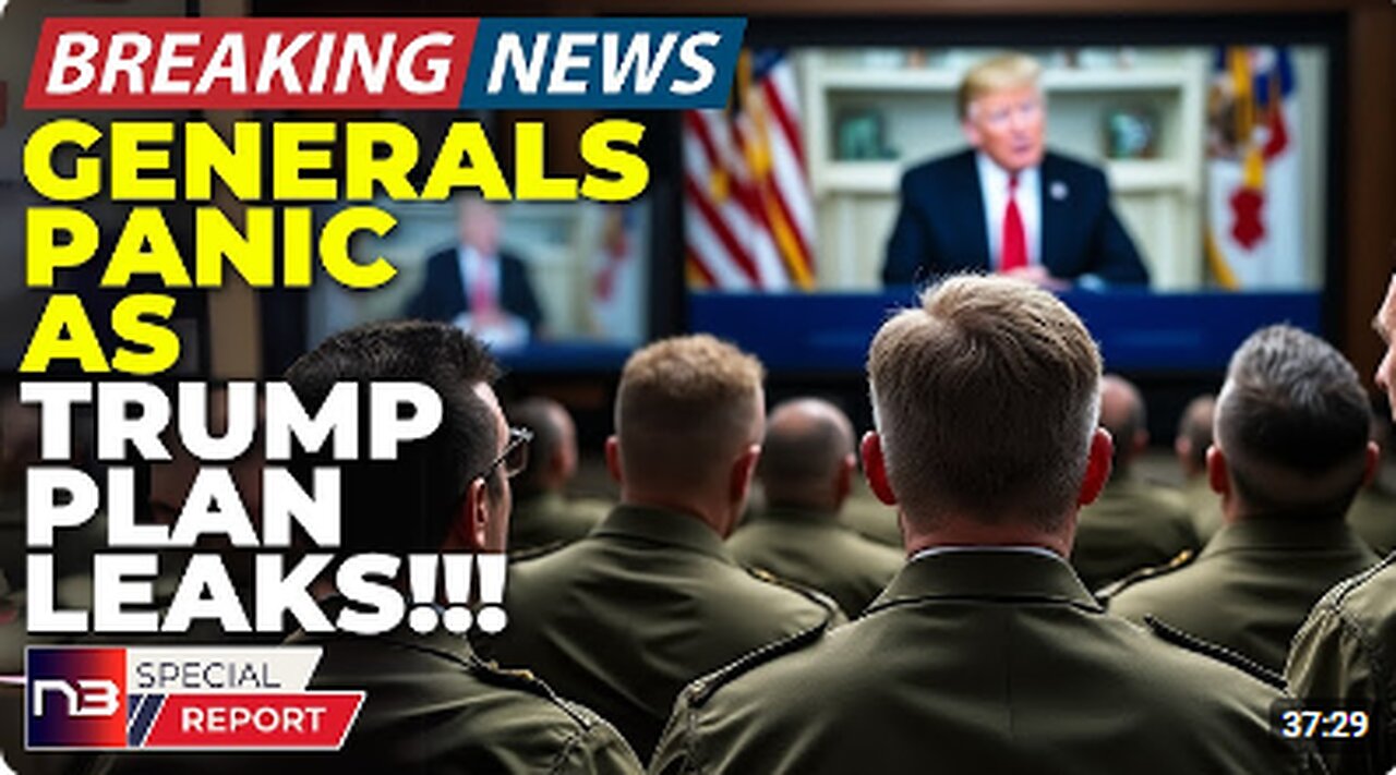 🚨BREAKING: Trump's Plan For The Military Just Leaked And Now Every General In DC Is Freaking Out