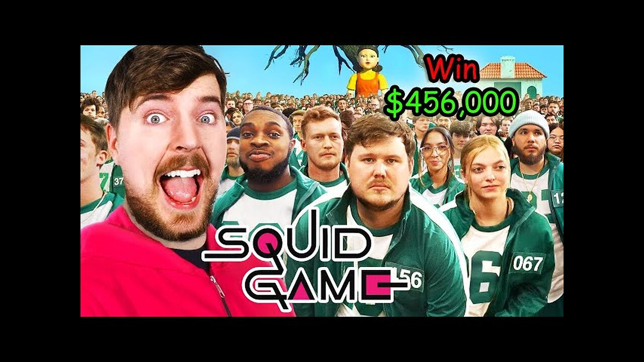 $456,000 Squid Game In Real Life!