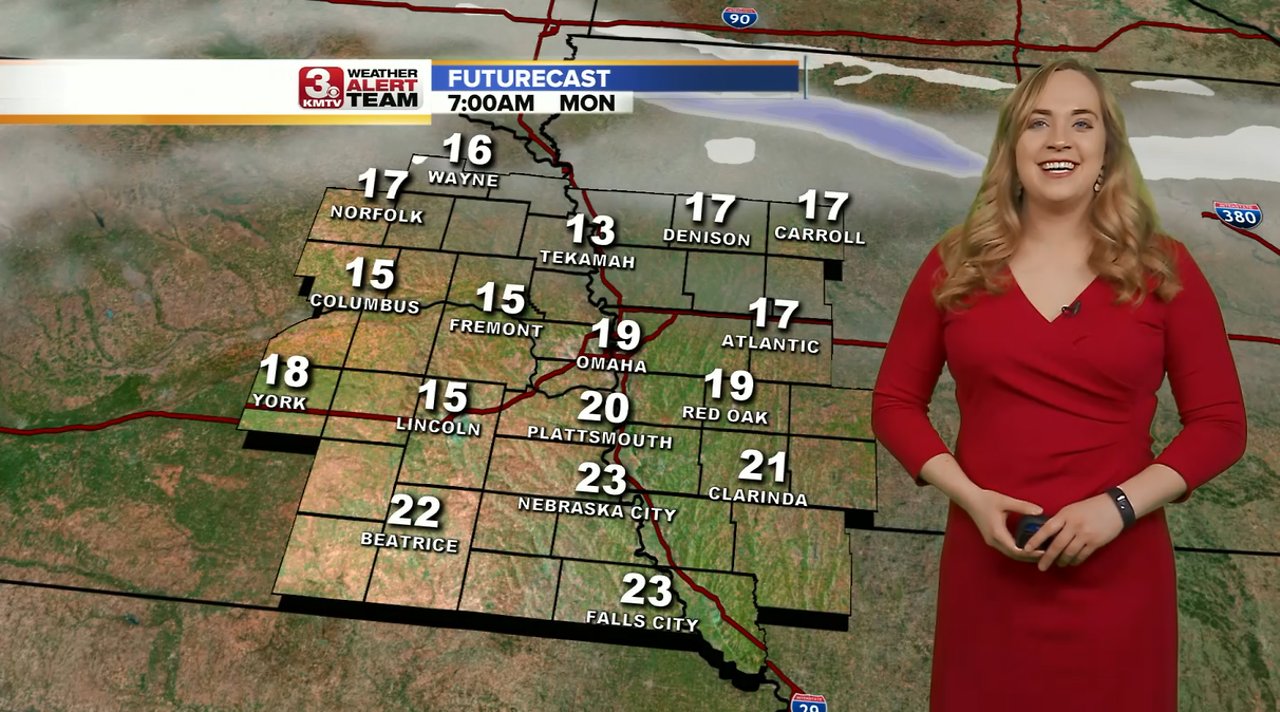 Audra's Monday Forecast