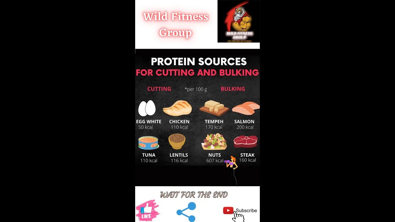 🔥Protein sources for cutting and bulking🔥#short🔥#fitnessshorts🔥#wildfitnessgroup🔥10 march 2022🔥