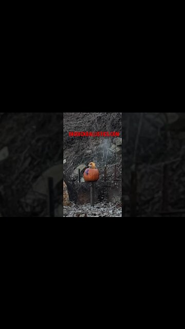 Hitting pumpkins with .308 @ 300 yards