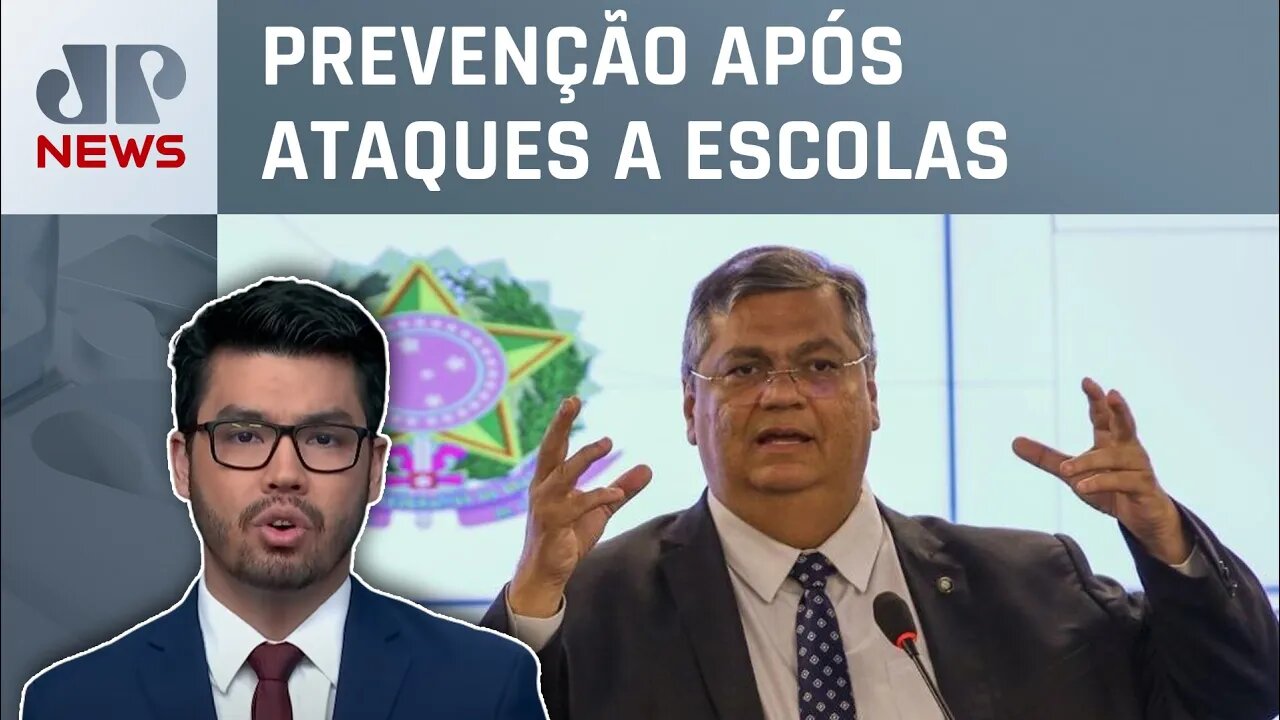 Flávio Dino defende segurança armada nas escolas; Kobayashi comenta