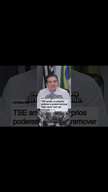 Do jeito que está, o TSE pode agir a favor do PT retirar a nossa liberdade. #shorts