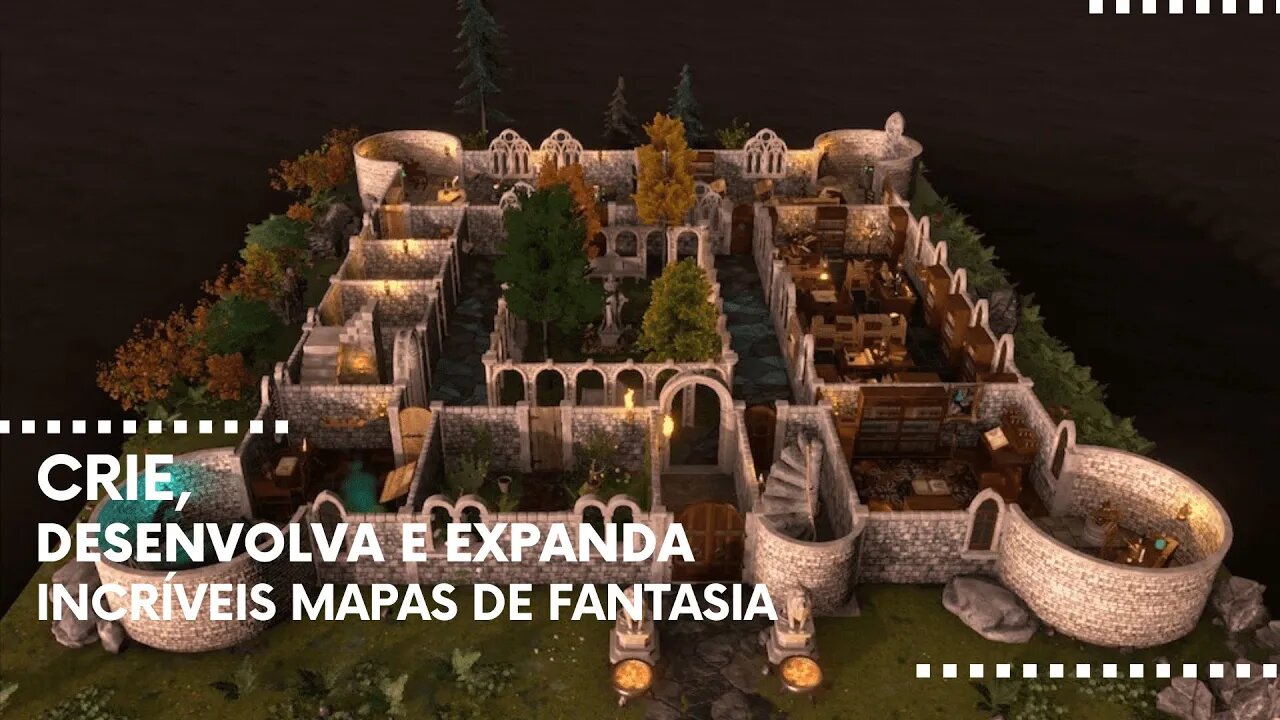 Dungeon Alchemist - Crie e Desenvolva Incríveis Mapas de Fantasia com a Ajuda de uma Competente IA