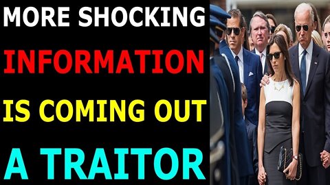 MORE SHOCKING INFORMATION IS COMING OUT A TRAITOR - TRUMP NEWS