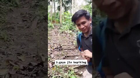 Tipe tipe gaya pendaki menuruni Gunung || video lucu || #shorts