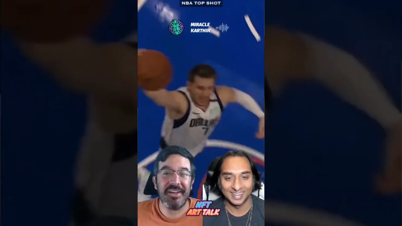 Luka dunk nba baller takeover #luka #dallas #nba #nftarttalk