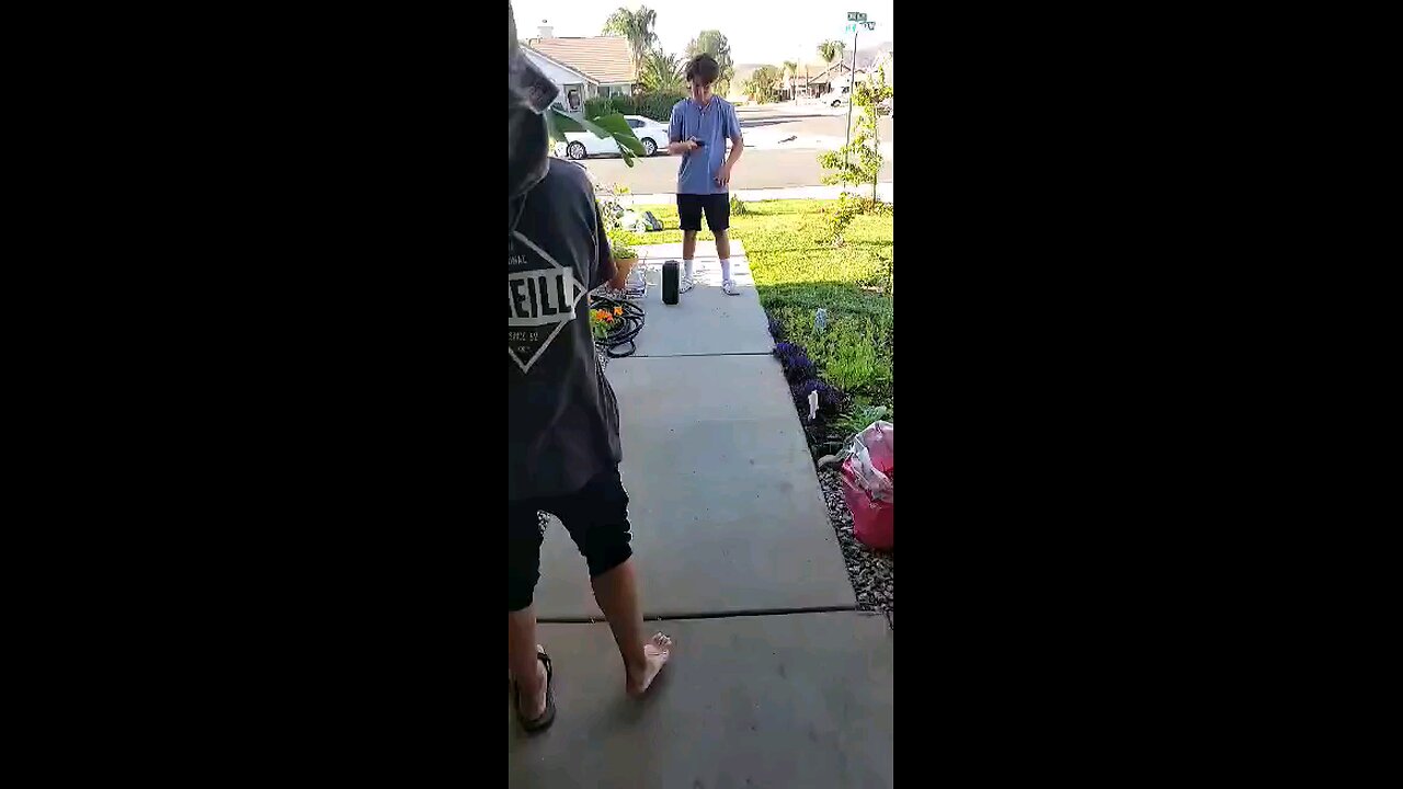 My neighbors will love us or hate us