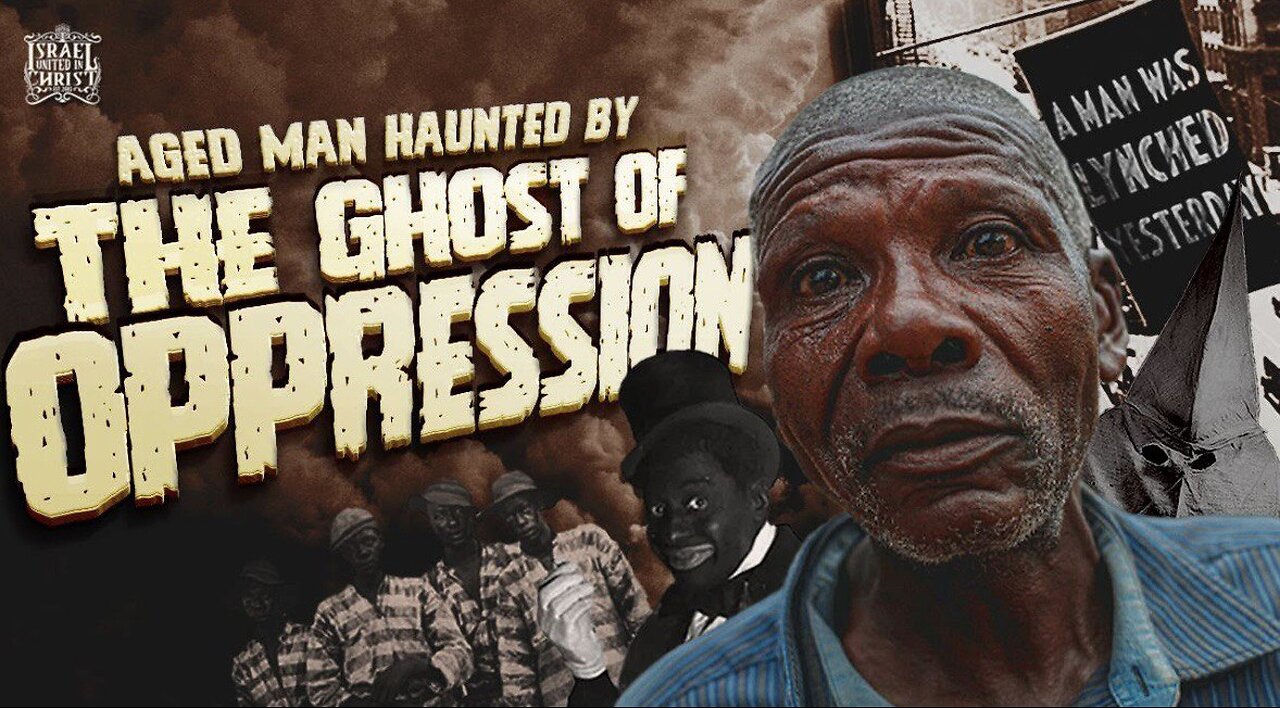 Aged Man Haunted By The Ghost Of Oppression