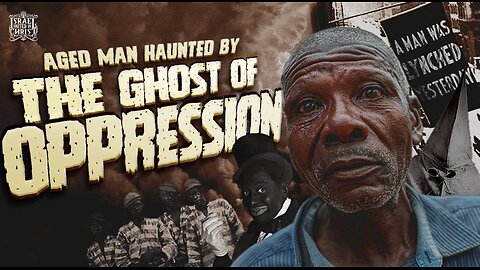 Aged Man Haunted By The Ghost Of Oppression