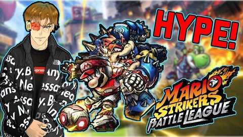 The MOST HYPE Mario Strikers Announcement Reaction