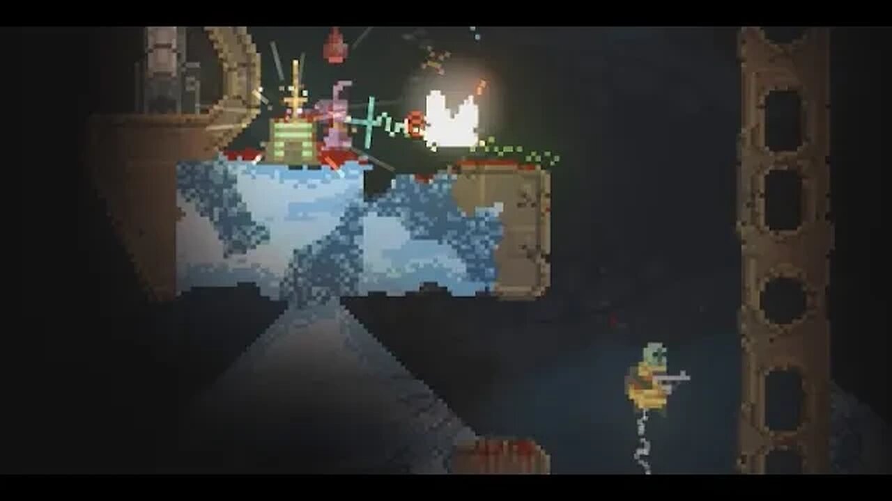 Noita Daily Nightmare Gameplay - Personal Plasma Beam and Unstable Crystal - Avoid this combo