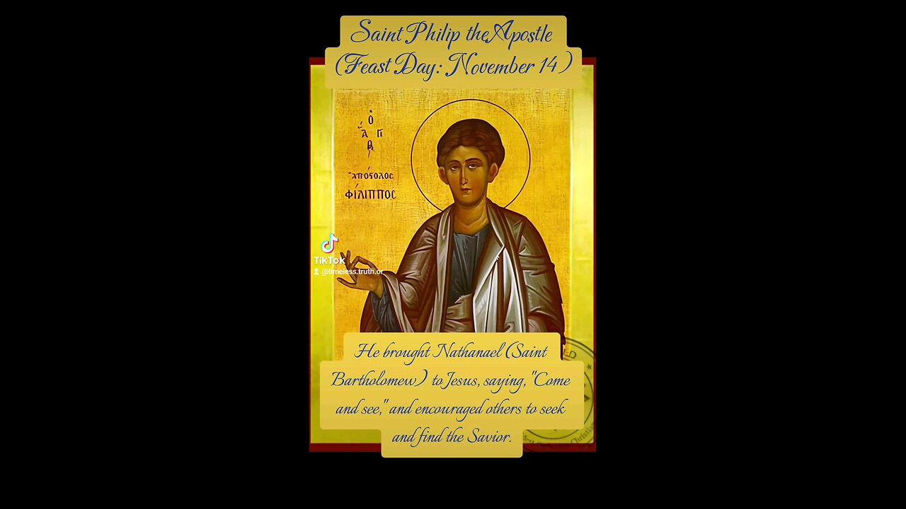 Saint Philip the Apostle – The Seeker of Truth