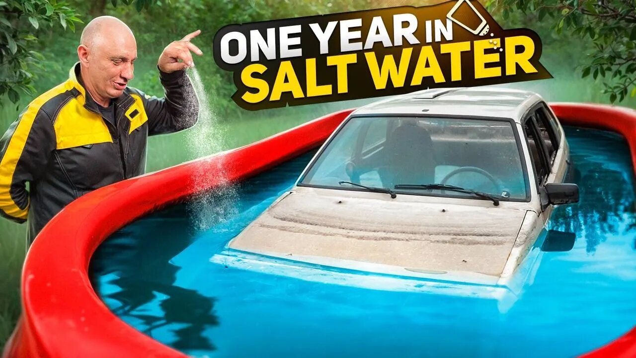 Can we start a car that spent 1 year in salt water?