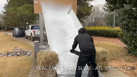 Rent Real Fake Snow Mini Tube Slide by ATL SPECIAL FX