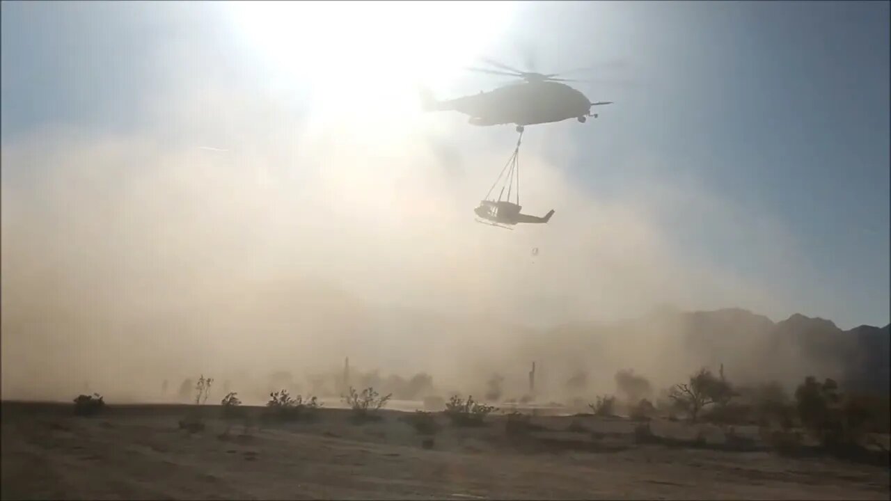 External Lift of Decommissioned Aircraft - Winter Fury 22