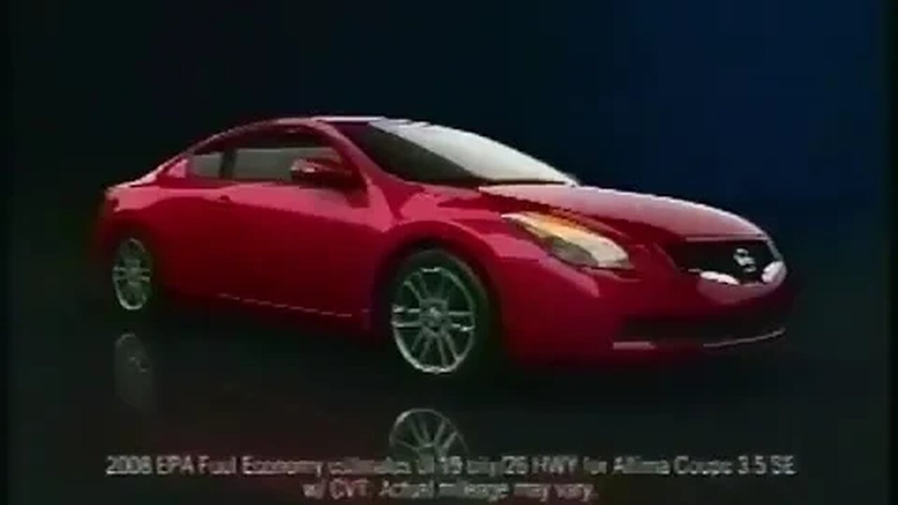 Nissan Altima Coupe 2008 Commercial 270 HP (Shift Technology) Lost Media