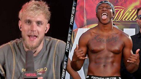 JAKE PAUL SHUTS DOWN KSI FIGHT QUESTION "I DONT WANT TO TALK ABOUT HIM ANYMORE!"