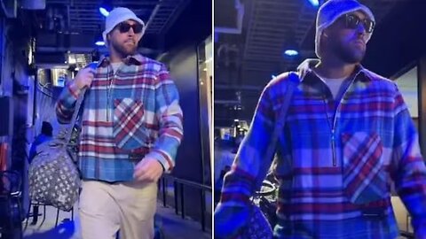 Travis Kelce Rocks Bold Outfit for Chiefs Game vs Panthers