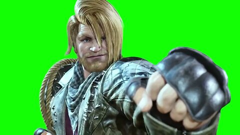 Tekken 8 Paul "OSU!" Green Screen