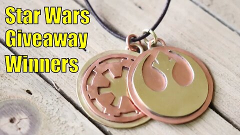 Star Wars Giveaway Winners!