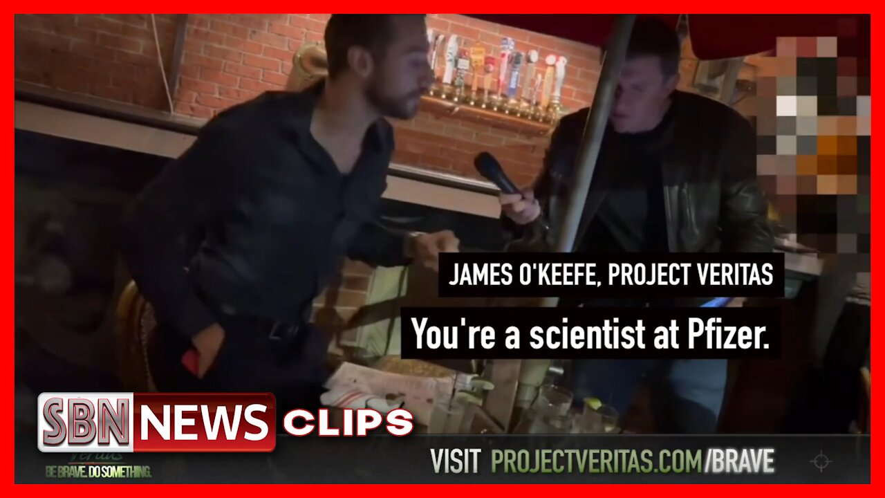 Pfizer Scientist Nick Karl Confronted by James O'keefe - 4258