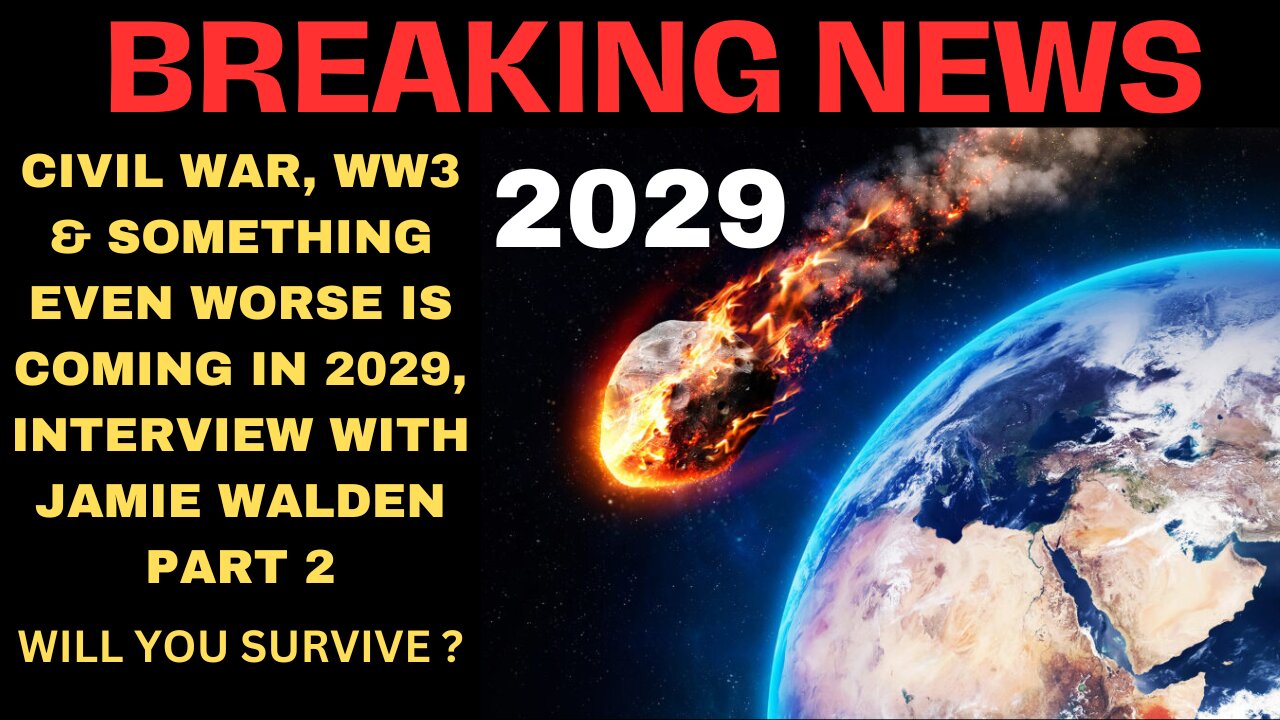 BREAKING NEWS: WW3 IS COMING SOON PART 2... INTERVIEW WITH JAMIE WALDEN