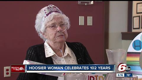 Margaret Smith celebrated her 102nd birthday on Monday with sliders from White Castle